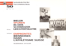 50 Jahre Leichtathletik-Club Biel-Bienne - Bieler Spuren in der Schweizer Leichtathletik / Jubiläumsbuch 1942 - 1992