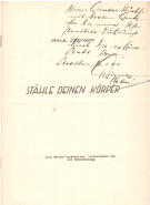 Stähle deinen Körper (um 1941)