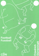 Football/Fussball - Friedrich Dürrenmatt (Cahier No.38, Exposition au Centre Dürrenmatt)