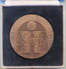 Bronzene Medaille Geschenk anlässlich der Ice Hockey World Championship Praha 1978 in Original Box