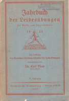 Jahrbuch der Leibesübungen 1924 (31. Jhg.)