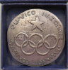 Comitato Olimpico Nazionale Italiano (Medaglia di Emilio Greco per il C.O.N.I., Bronce versilbert, 76 g)