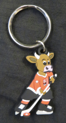 Mascote Ice Hockey World Championsship Switzerland 2009 (Plastik Schlüsselanhänger) 