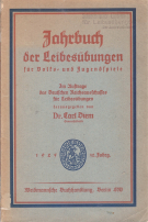 Jahrbuch der Leibesübungen 1925 (32. Jhg.)