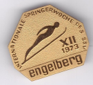 Engelberg XII 1973 - Internationale Springerwoche des SSV (Abzeichen, Anstecknadel)