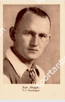 Xam Abegglen - FC Grasshopper (Autogrammkarte „Propasport“-Verlag 1935)
