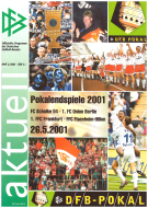 FC Schalke 04 - 1. FC Union Berlin / 1. FFC Frankfurt - FFC Flaesheim-Hillen, DFB-Pokal Finale, Offz. Programm