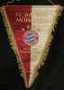 FC Bayern München - Deutscher Rekordmeister (Einseitig gestickter Wimpel)