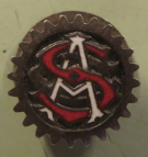 Automobil Club Schweiz (Knopfloch Abzeichen, Peka 0.800 Brevette, Paul Kramer Neuchatel)