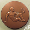 Les Jeux du Stade, Jeunesse et sports offert par le ministre (Artiste: P. Bouret, Medaille bronze, 8 cm, avec boite)