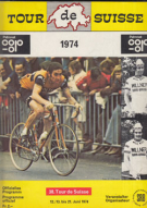 38. Tour de Suisse 1974 - Offizielles Programm