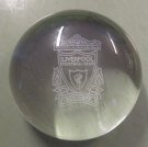 Liverpool Football Club (Crystal paperweight, 590 g)