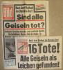 Nach dem Blutbad im Olympia-Dorf (BILD - Ausgabe München, 6. Sept. 1972 + Sonderdruck)