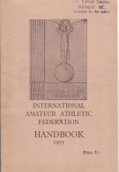 International Amateur Athletic Federation - Official Handbook 1951 (English edition)