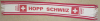 Hopp Schwiiz (Schal zum Fussball Länderspie Rumänien Schweiz 13.11. 1991)