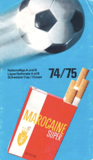 Marocaine Super - Wettspiel-Kalender Nationalliga A und B Saison 1974/75 Rückrunde