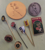 Konvolut Handball (Badges, Pins, Brosche, Nadeln 1960 - 1980)