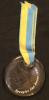Original Teilnehmermedaille Spengler Cup Davos 1996 (Ohne Klassierung und abgeschnitenem Stoffbändel