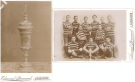 2 Photos Edmond Bornand, Lausanne (Trophée + Equipe avec trophée)