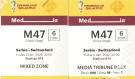 Serbia v. Switzerland, 2. Dec. 2022, FIFA World Cup Qatar, Match 47, Media Tribune Desk + Mixed Zone Ticket