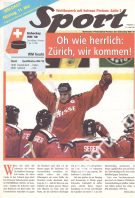 Eishockey WM Zürich/Basel Schweiz 1 - 17. Mai 1998 (SPORT WM-Daily, Nr. 10 - 11. Mai 1998)