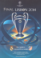Real Madrid CF - Club Atletico de Madrid, 24 May 2014, UEFA Champions League Final Lisbon, Official Programme