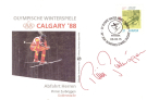 Olympische Winterspiele Calgary 1988 (15 Sonderbriefe mit Signaturen der 15 Schweiz. Medaillengewinner)
