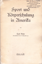 Sport und Körperschulung in Amerika (Durchgehend gewellt)