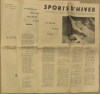 Sports d’Hiver (Numero special du Journal du Jura/Bieler Tagblatt - Bienne, 7 Decembre 1955, No. 287)