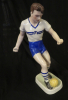 Porcelaine Footballer Hungary MTK ca. 1960 