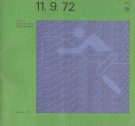 11.9. 1972 - Spiele der XX. Olympiade München 1972 (Tagesprogramm Reiten, Equestrian Sports)