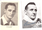 Severino Minelli ; Grasshoppers-Club Zürich (1 Original Autogrammkarte 1934, 1 Photo mit Original Autogramm)