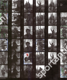 Muhammad Ali Zuerich 1971/Waldspaziergang Uetliberg(Kontakbogen, aus erster Hand, 20 x 24 cm, Photo E. B.)