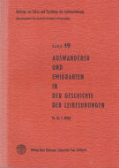 Auswanderer und Emigranten in der Geschichte der Leibesübungen